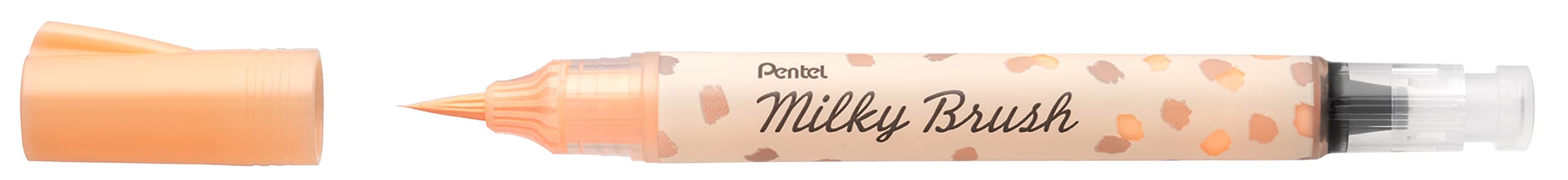 pentel-arts-milky-brush-xgfh-pfx-feutre-pinceau-encre-gel-pastel-pointe-nylon-or image 1