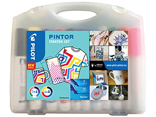 pilot-pintor-marqueur-peinture-multi-surfaces-malette-11-couleurs-pointes-fine-l image 8