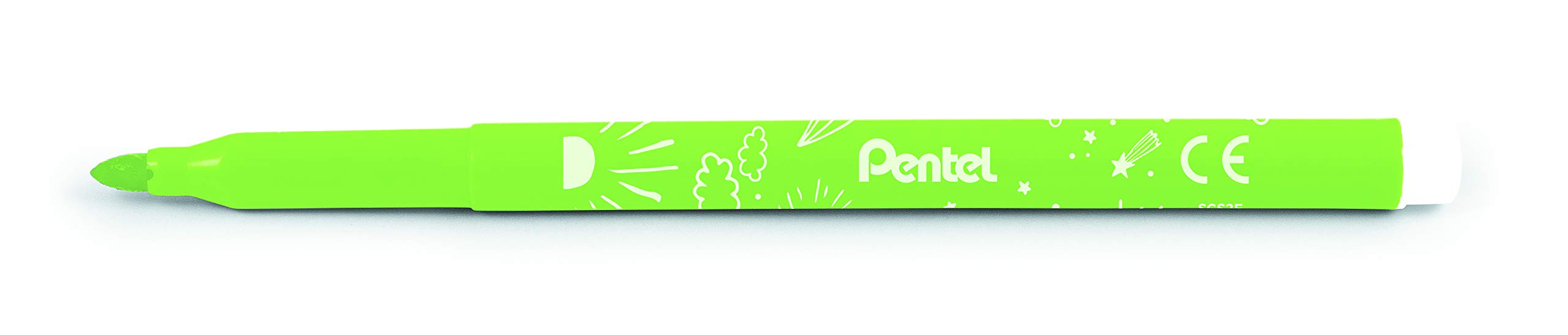 pentel-arts-scs2e-18-feutre-de-coloriage-pointe-moyenne-pack-18-couleurs image 7
