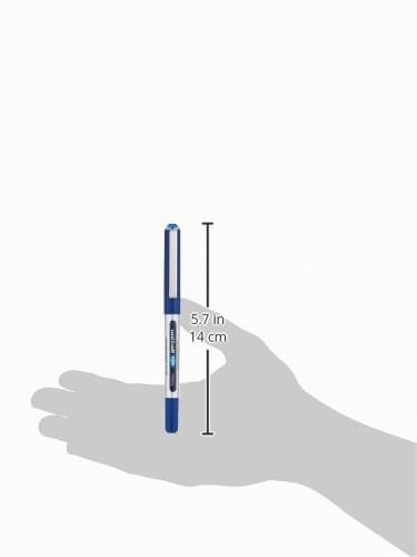 uni-ball-eye-ub-150-roller-encre-liquide-bleue-pointe-m-tal-ultra-fine-lot-de-12 image 6