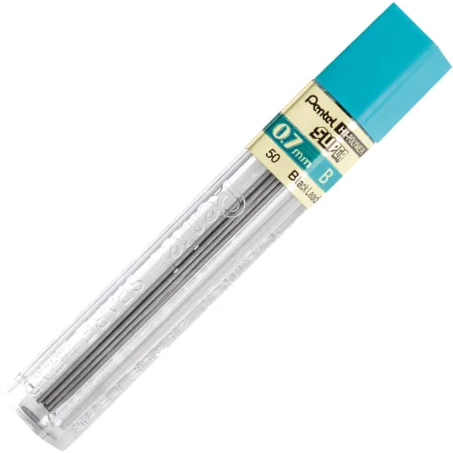 pentel-50-b-lot-de-12-tuis-de-12-mines-0-5-mm-b-pour-porte-mines image 1