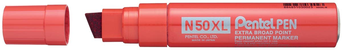 pentel-n50xl-marqueur-permanent-noir-pointe-biseaut-e-8-15-4-mm image 6