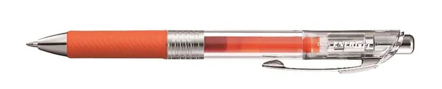 pentel-energel-pure-bl77tle-roller-gel-r-tractable-0-7-mm-orange-lot-de-12 image 1