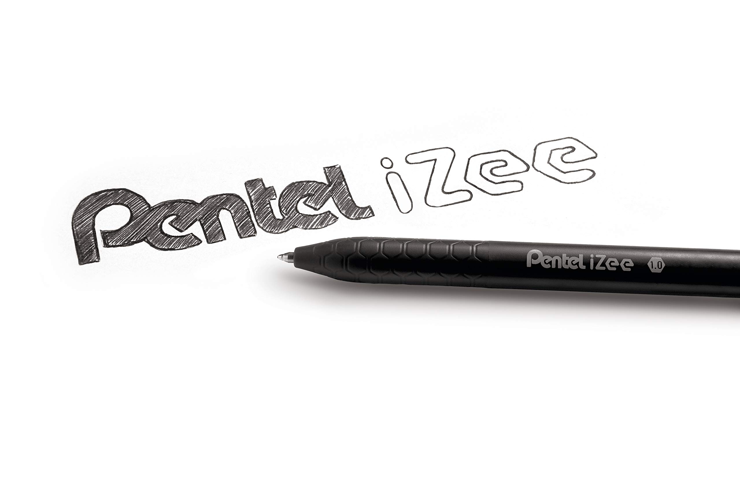 pentel-izee-bx470-stylo-bille-r-tractable-1-0-mm-pochette-de-8 image 3