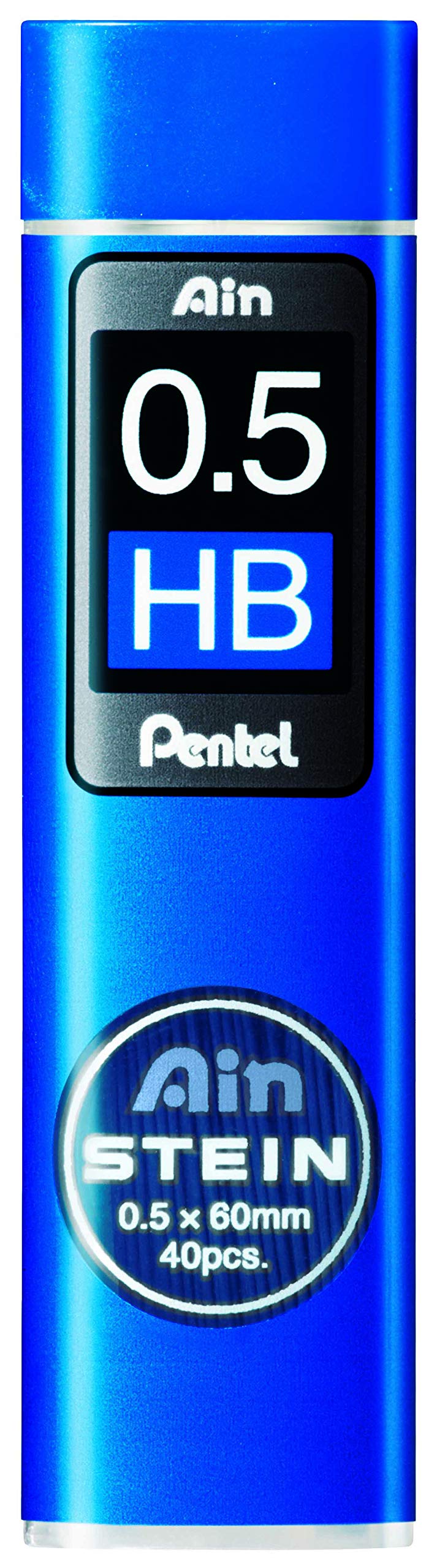 pentel-ain-stein-c275-2h-mines-pour-porte-mines-0-5-mm-2h-lot-de-12-tuis-de-40-m image 2