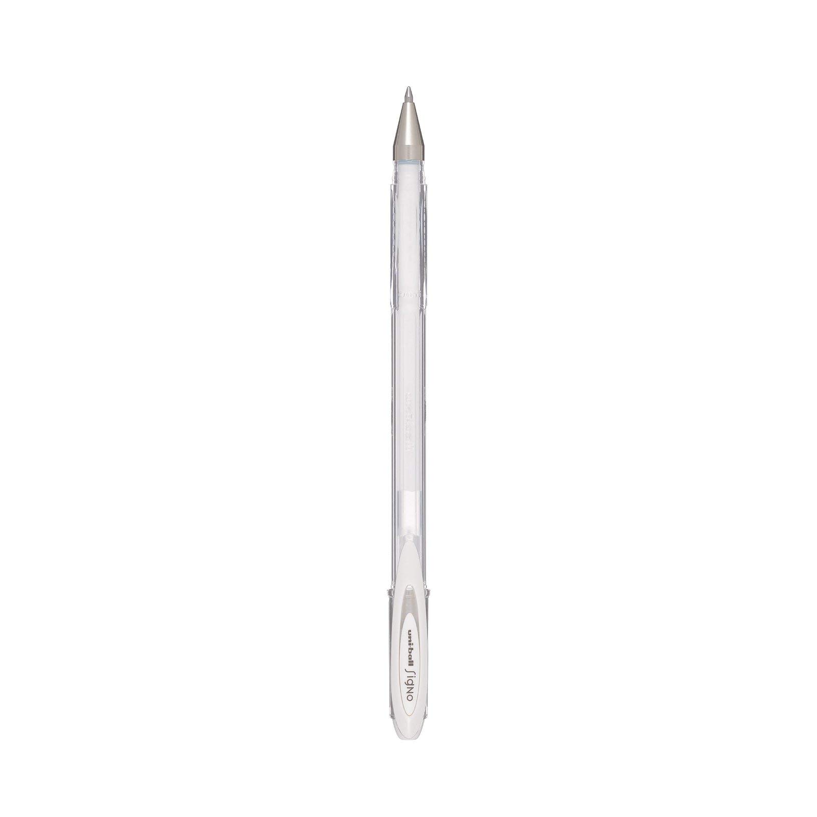 uni-ball-signo-um120-roller-gel-blanc-0-7-mm-lot-de-3 image 2