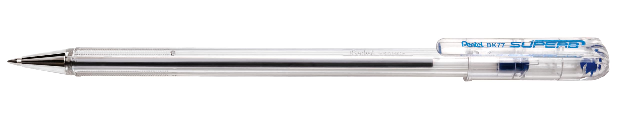 pentel-superb-bk77f-stylo-bille-0-7-mm-rose-lot-de-12 image 6