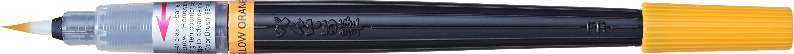 pentel-arts-color-brush-xgfl-pochette-de-6-pinceaux-rechargeables-vert-clair-oli image 7