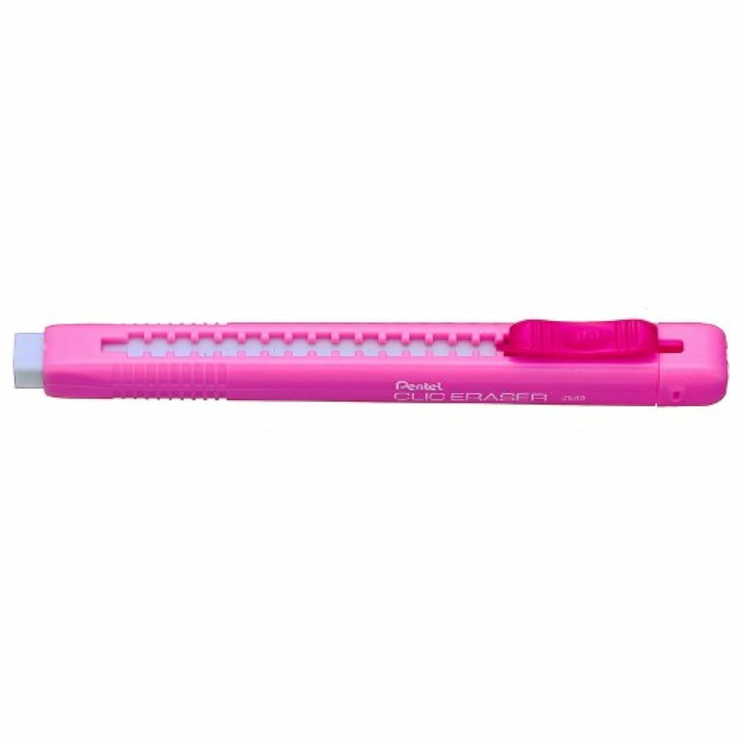 pentel-clic-eraser-ze80-p-stylo-gomme-rose-lot-de-12 image 1