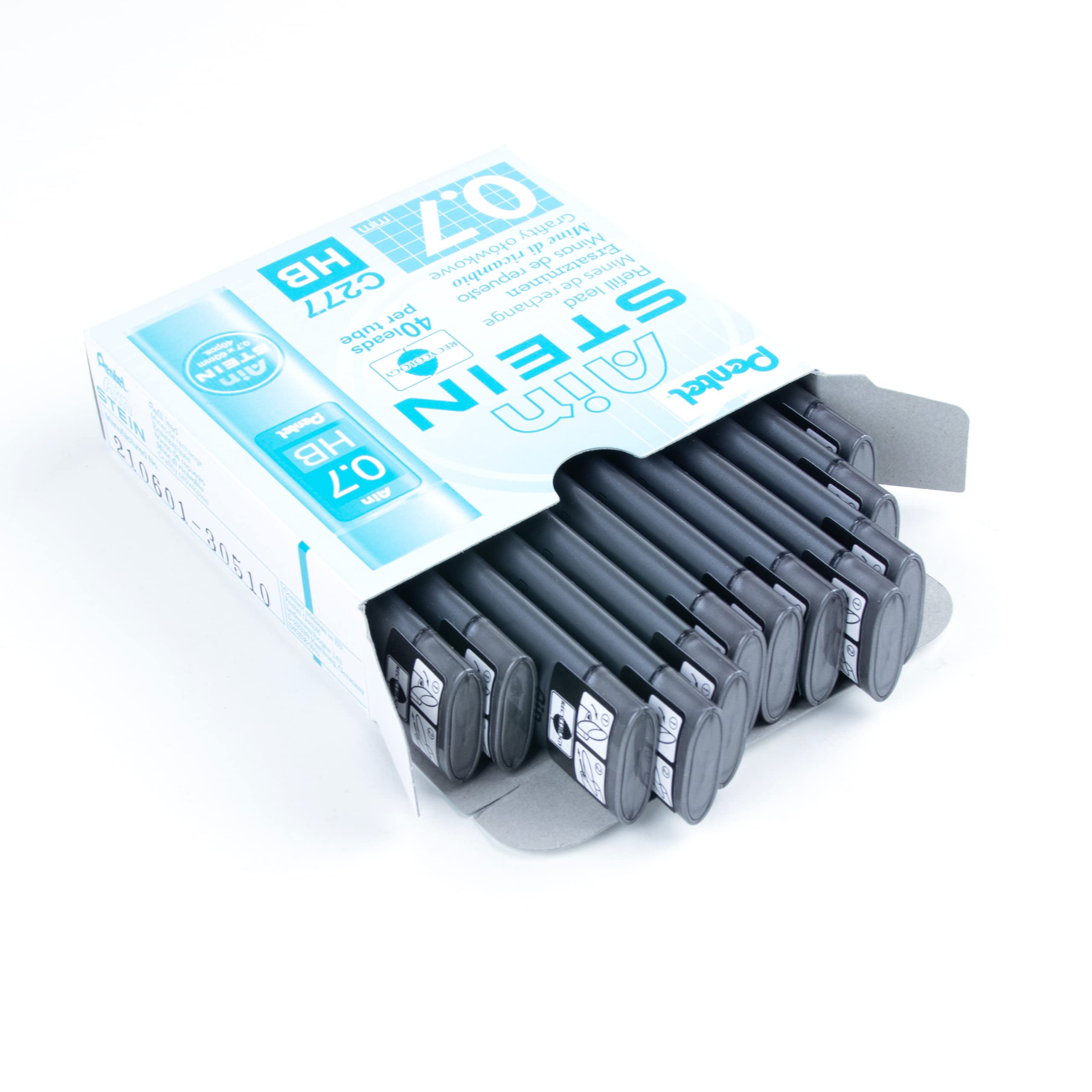 pentel-ain-stein-c277-hb-mines-0-7-mm-hb-lot-de-12-tuis-de-40 image 3