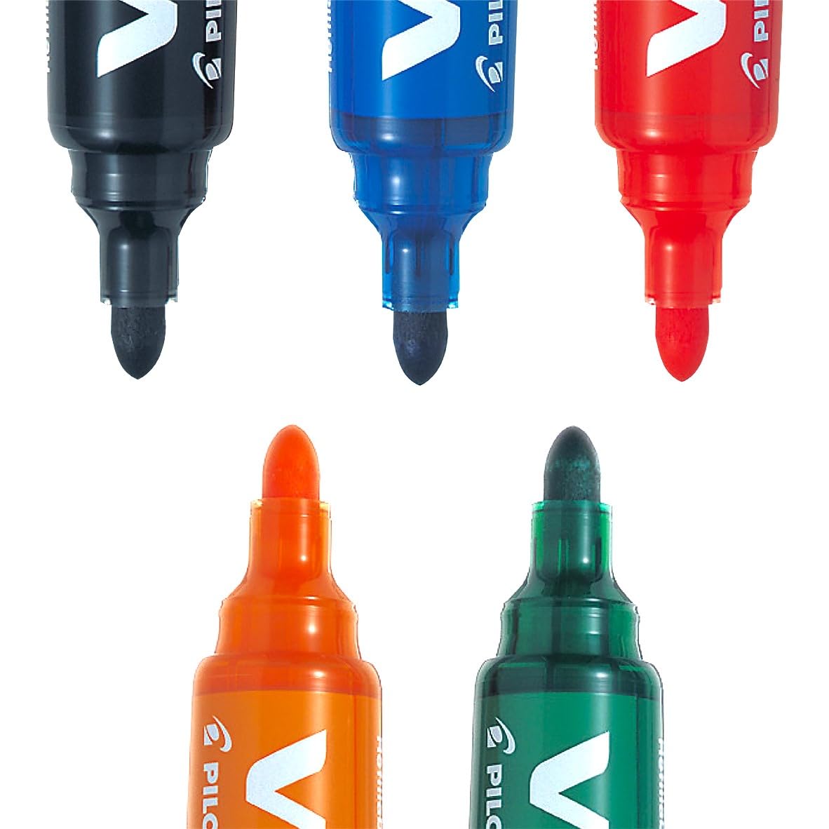 pilot-v-board-master-marqueur-tableau-blanc-rechargeable-pochette-de-5-assortis image 2