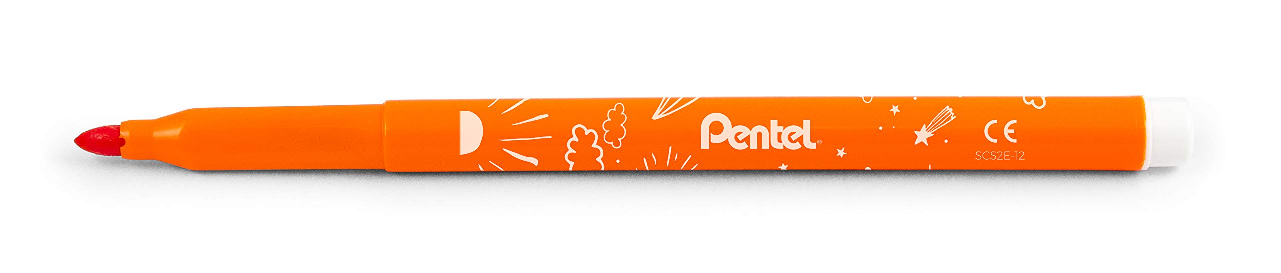pentel-arts-scs2e-18-feutre-de-coloriage-pointe-moyenne-pack-18-couleurs image 6