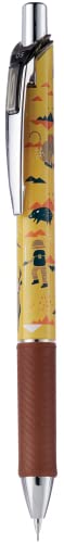 pentel-energize-pl75-in-bloom-porte-mines-0-5-mm-corps-jaune-design-lot-de-12 image 2