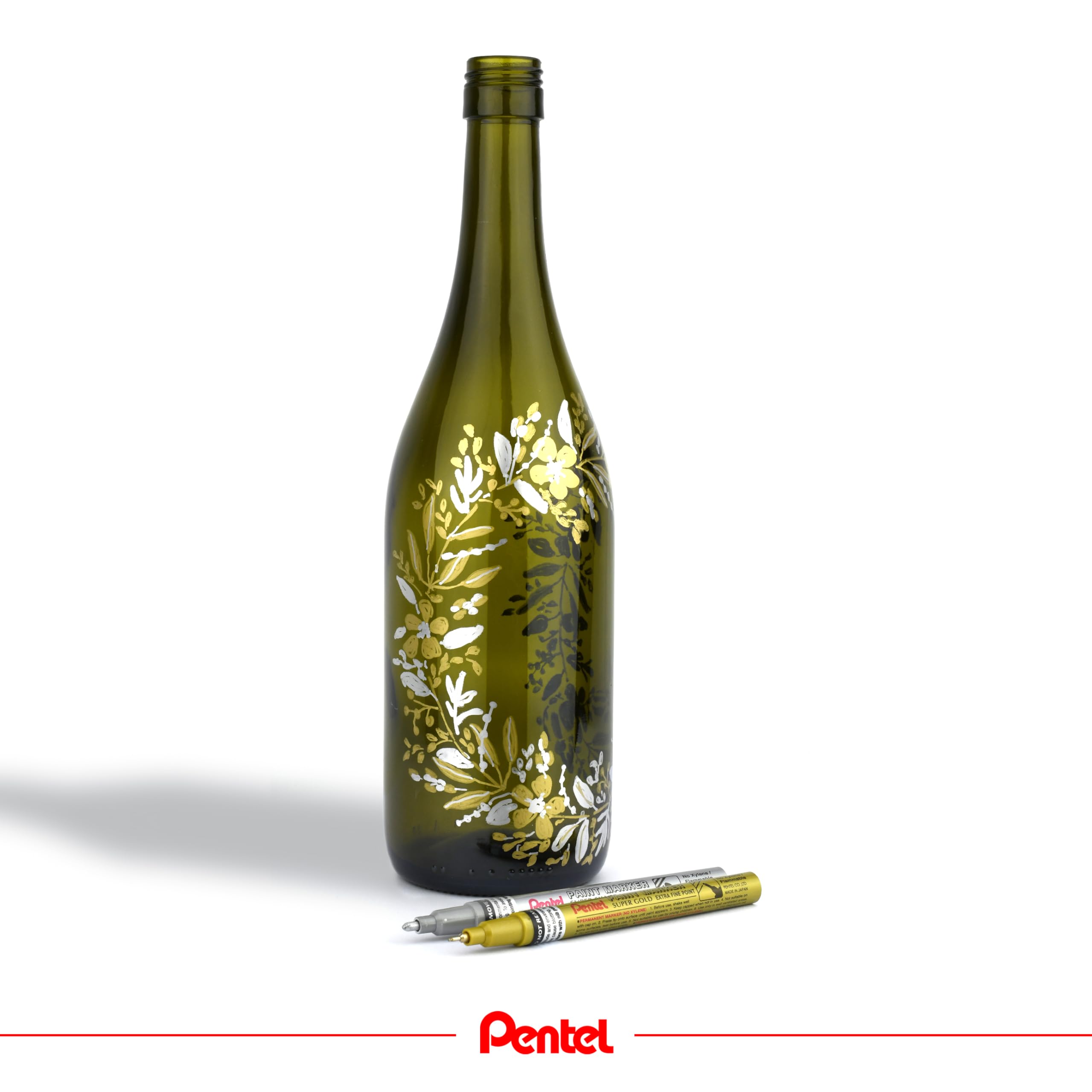 pentel-arts-paint-marker-msp10-marqueur-peinture-permanent-pointe-fine-marron-lo image 4
