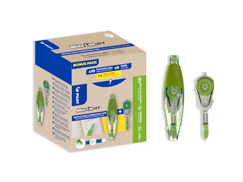 pilot-whiteline-rt-correcteur-bande-r-tractable-rechargeable-lot-de-10-10-rechar image 8
