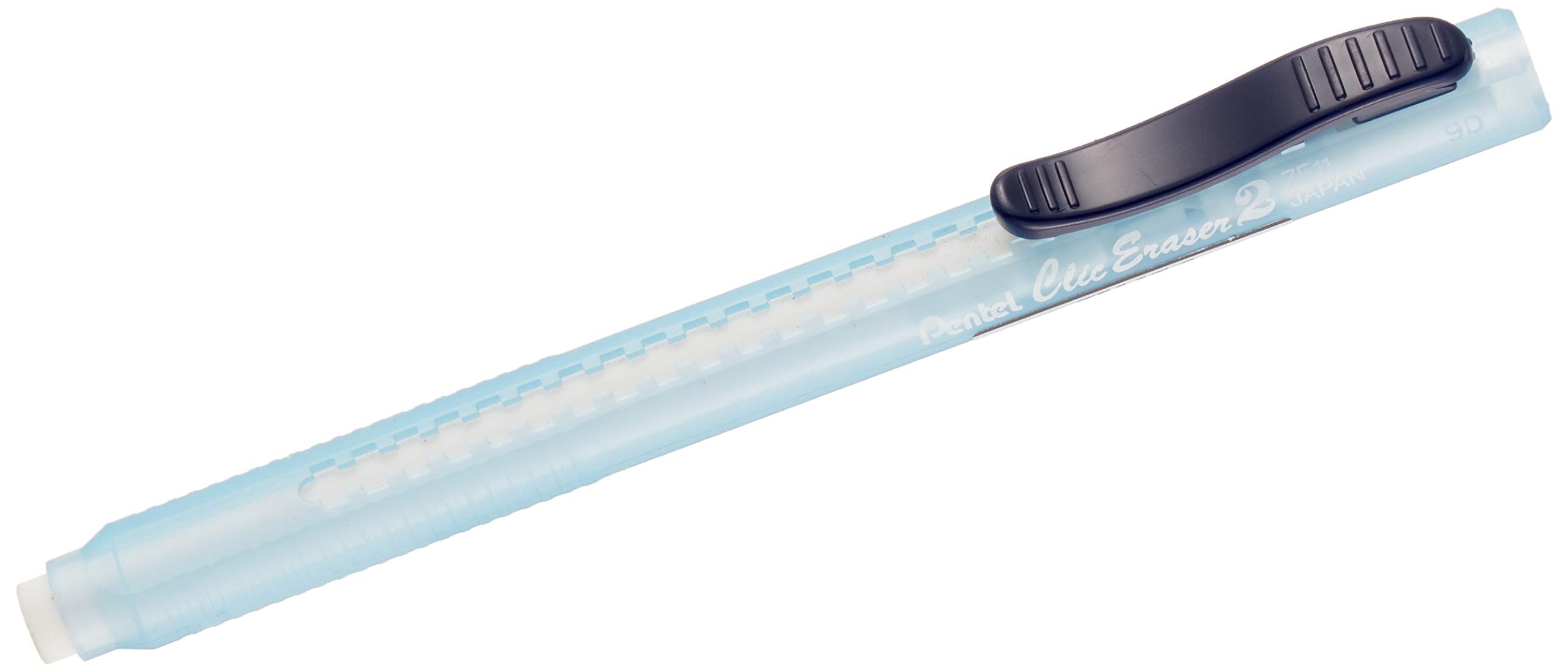 pentel-ain-ze11t-c-stylo-gomme-rechargeable-bleu-translucide-lot-de-12 image 6