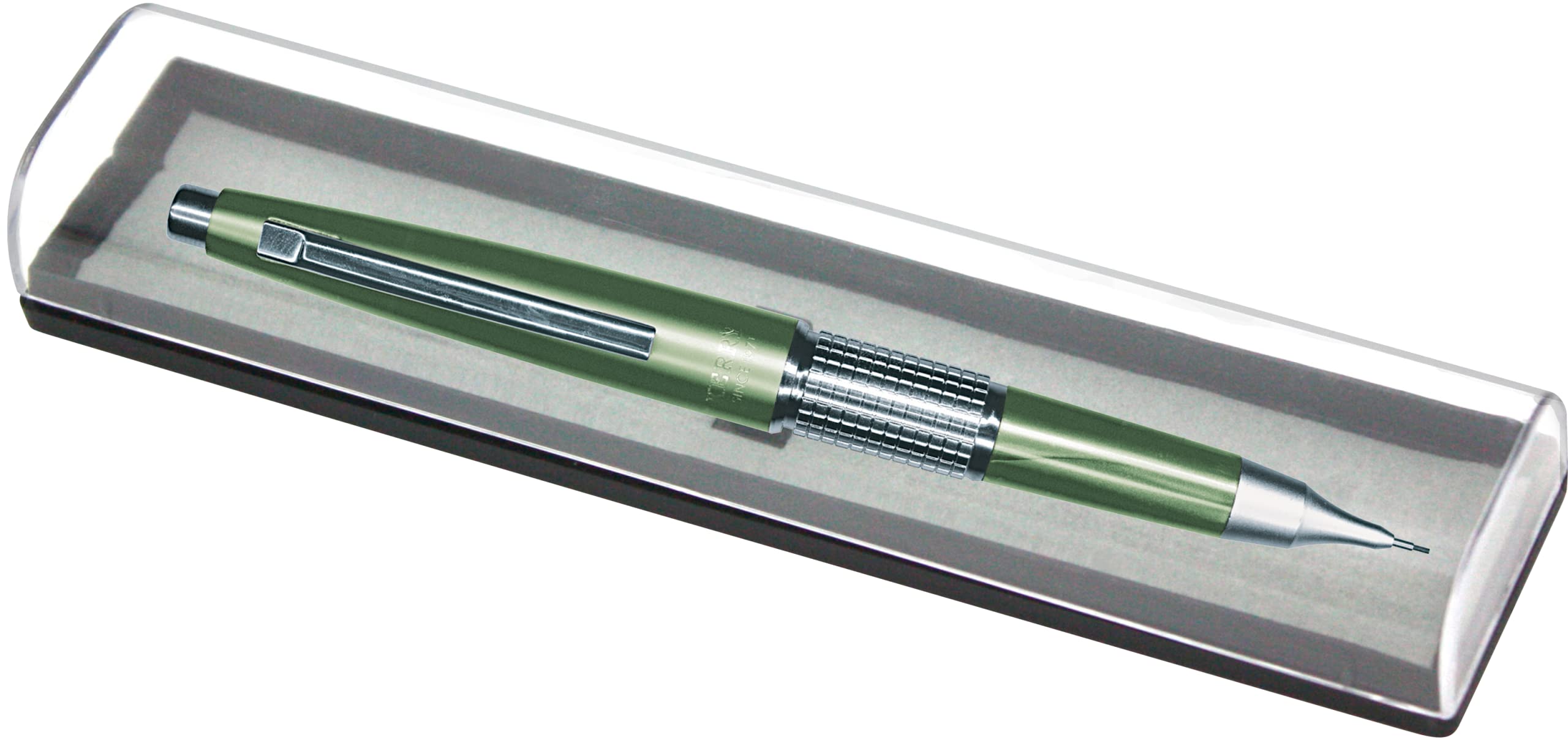 pentel-kerry-porte-mine-0-7-mm-avec-capuchon-corps-bleu-marine-laqu-coffret-cade image 7