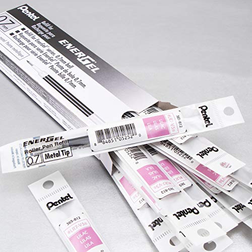 pentel-energel-lr7-recharge-gel-0-7-mm-lilas-lot-de-12 image 7