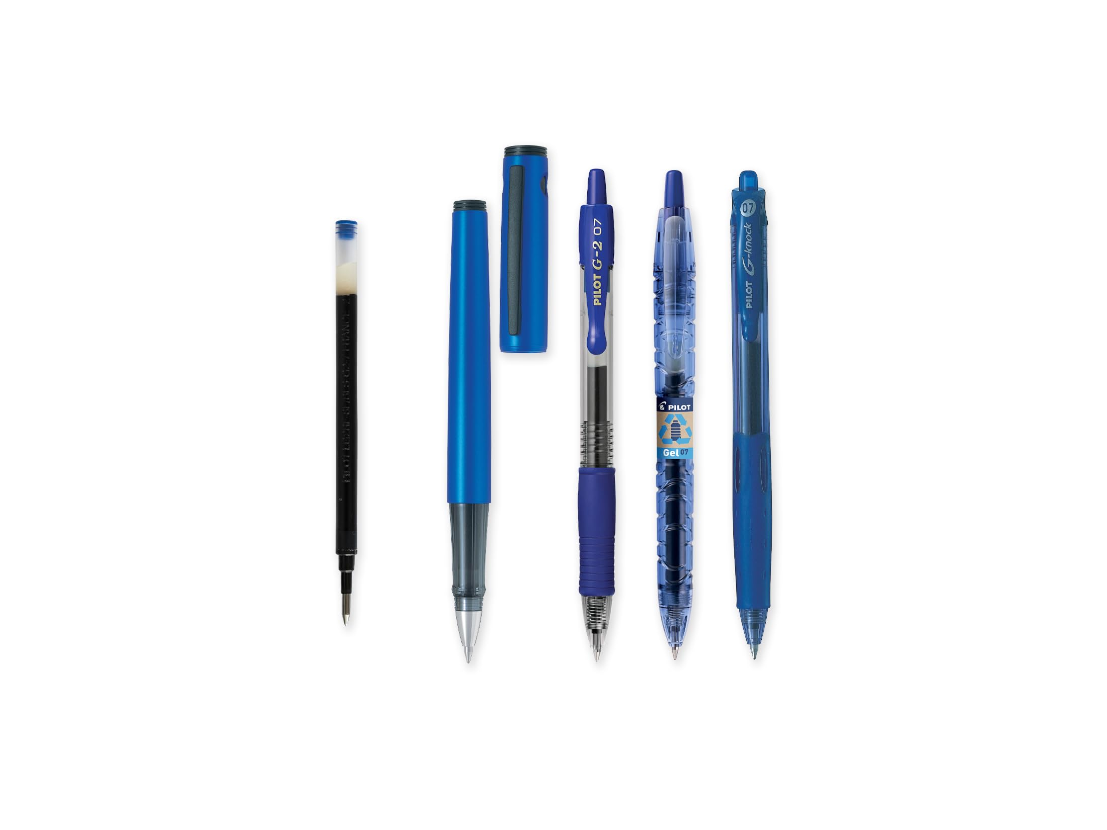 pilot-bls-g2-7-recharges-roller-gel-rouge-pointe-moyenne-0-7-mm-lot-de-10-1-offe image 4