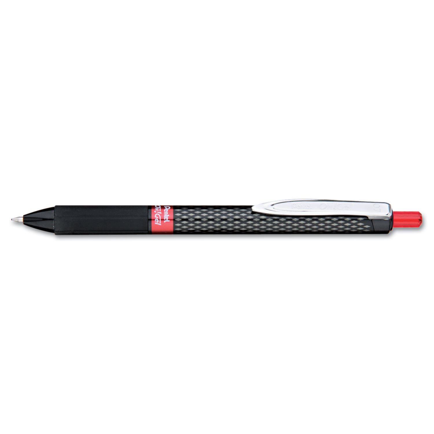 pentel-oh-gel-k497-lot-de-3-rollers-gel-r-tractables-bleu-0-7-mm image 2