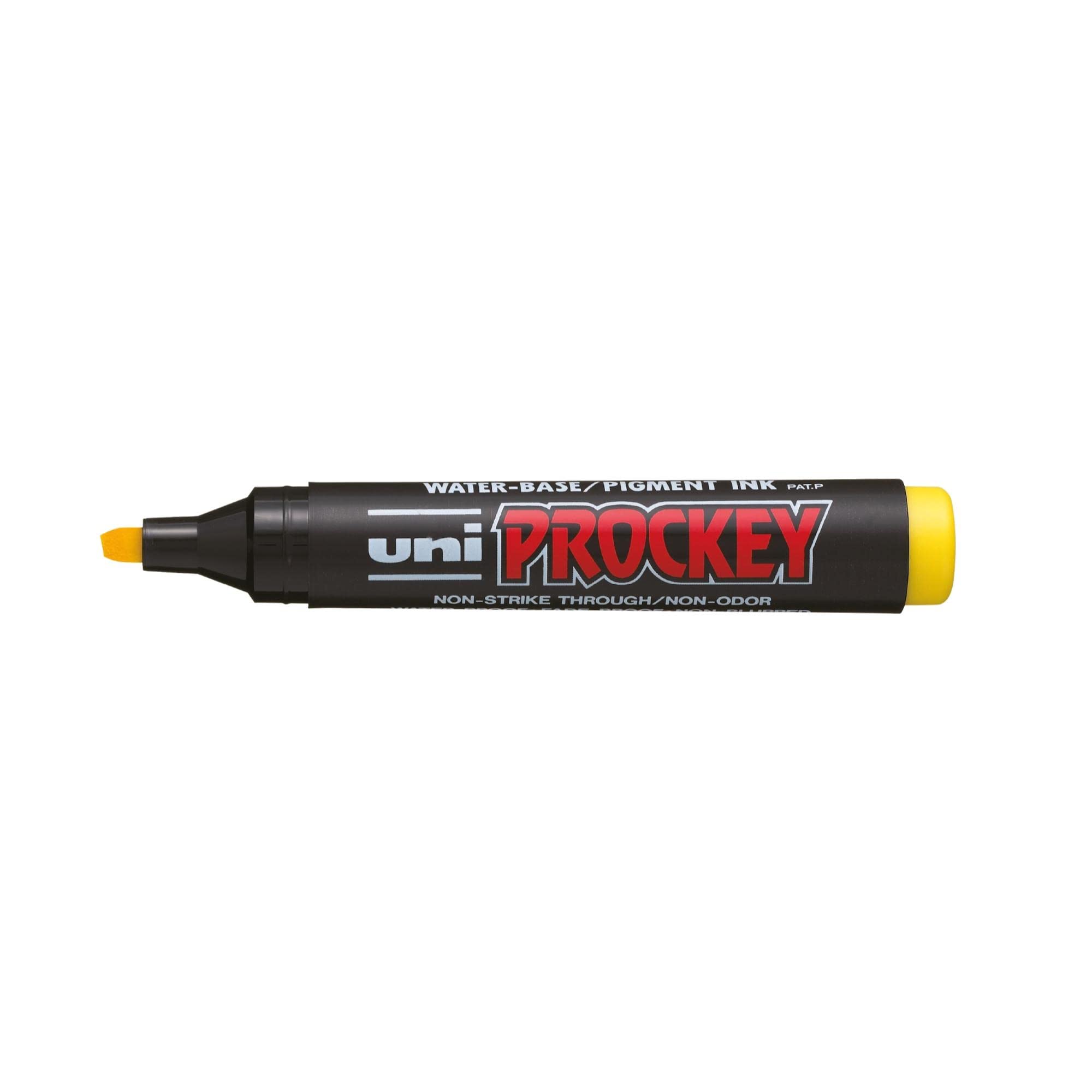 uni-ball-prockey-pm126-marqueur-permanent-pointe-biseaut-e-5-7-mm-lot-de-8-coule image 6