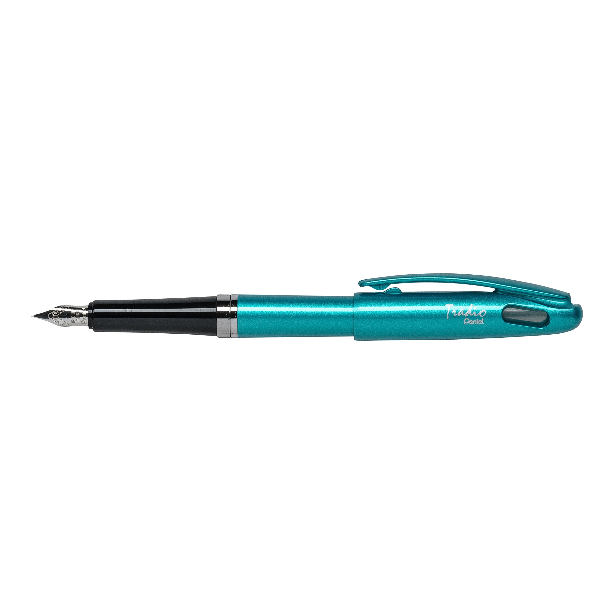 pentel-tradio-stylo-plume-rouge-brillant-trf96-lot-de-12 image 7