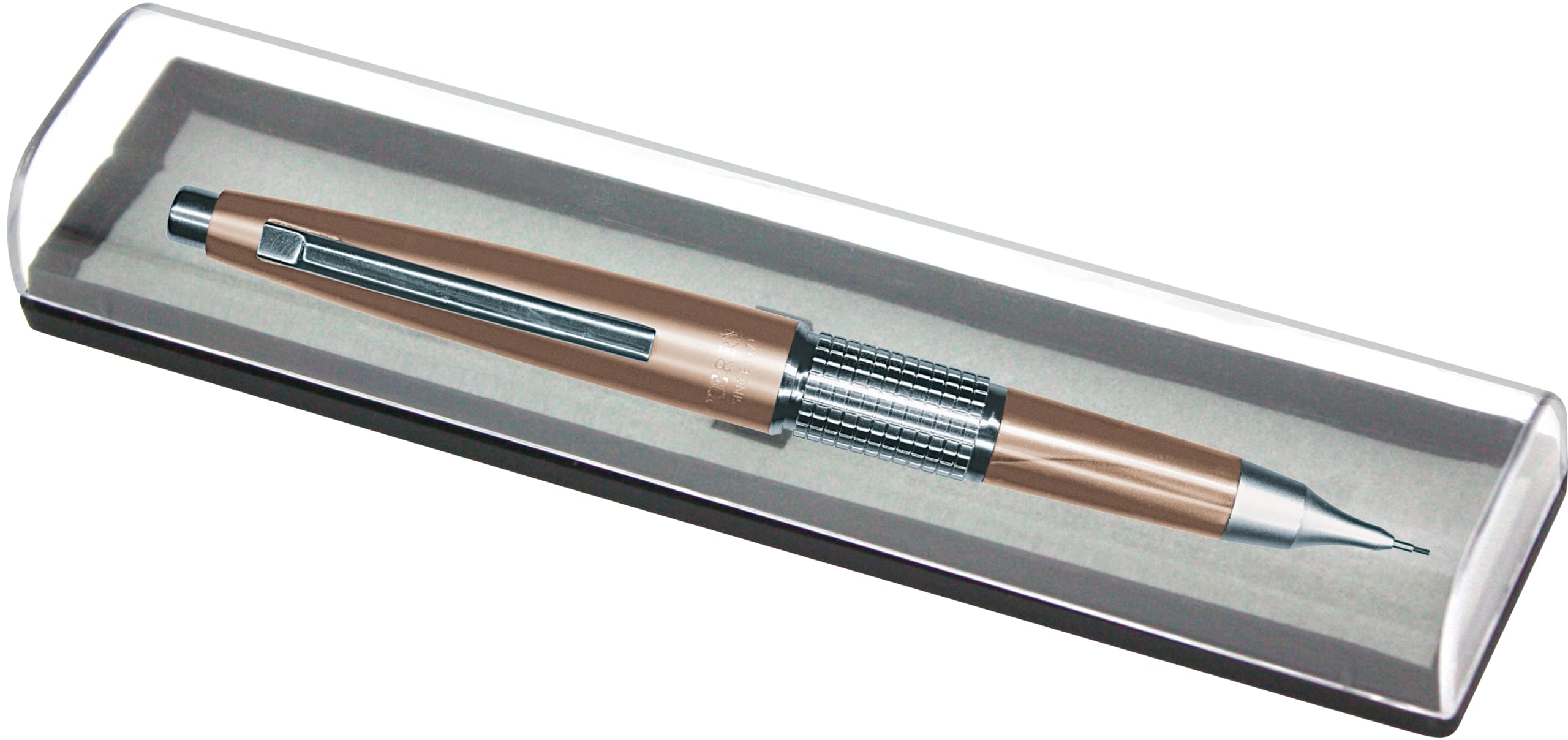 pentel-kerry-porte-mine-0-7-mm-avec-capuchon-corps-bleu-marine-laqu-coffret-cade image 5