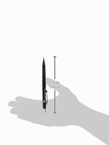 pentel-p205-porte-mines-0-5-mm-canon-fixe-4-mm-corps-noir-mines-offertes image 6