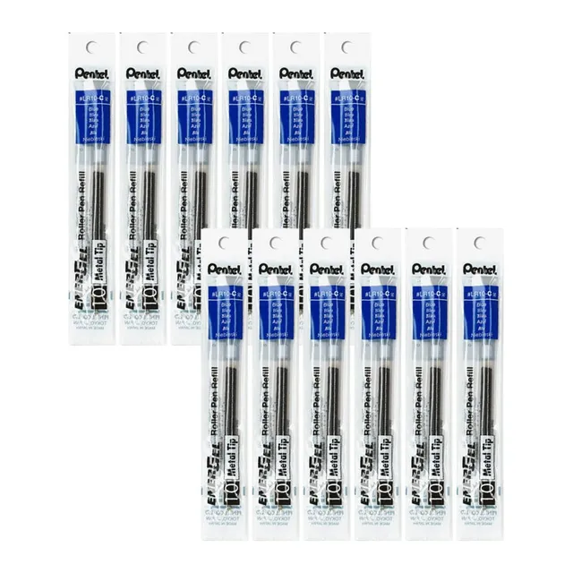 pentel-energel-lr10-c-recharges-gel-1-0-mm-bleu-bo-te-de-12 image 1