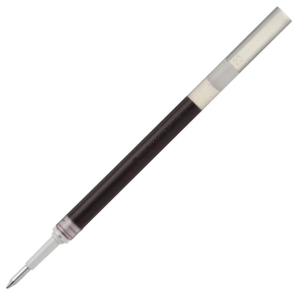 pentel-energel-lr7-recharge-roller-gel-0-7-mm-bordeaux-lot-de-12 image 1