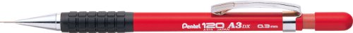 pentel-hi-graph-a313-porte-mine-0-3-mm-rouge-canon-long-4-mm image 7