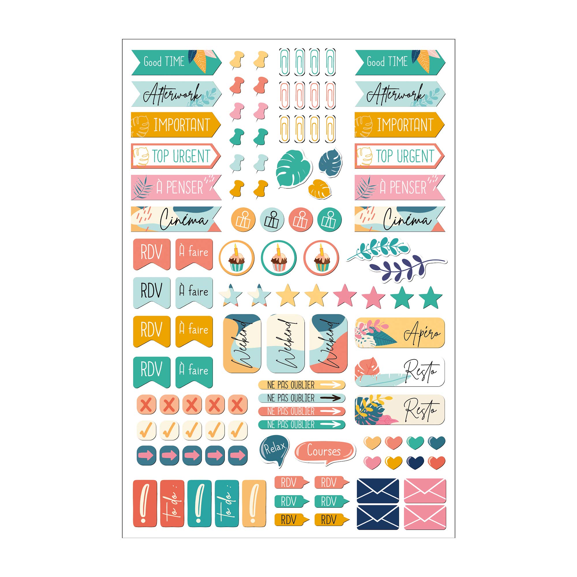 uni-ball-weekly-planner-agenda-hebdomadaire-non-dat-300-accessoires image 3