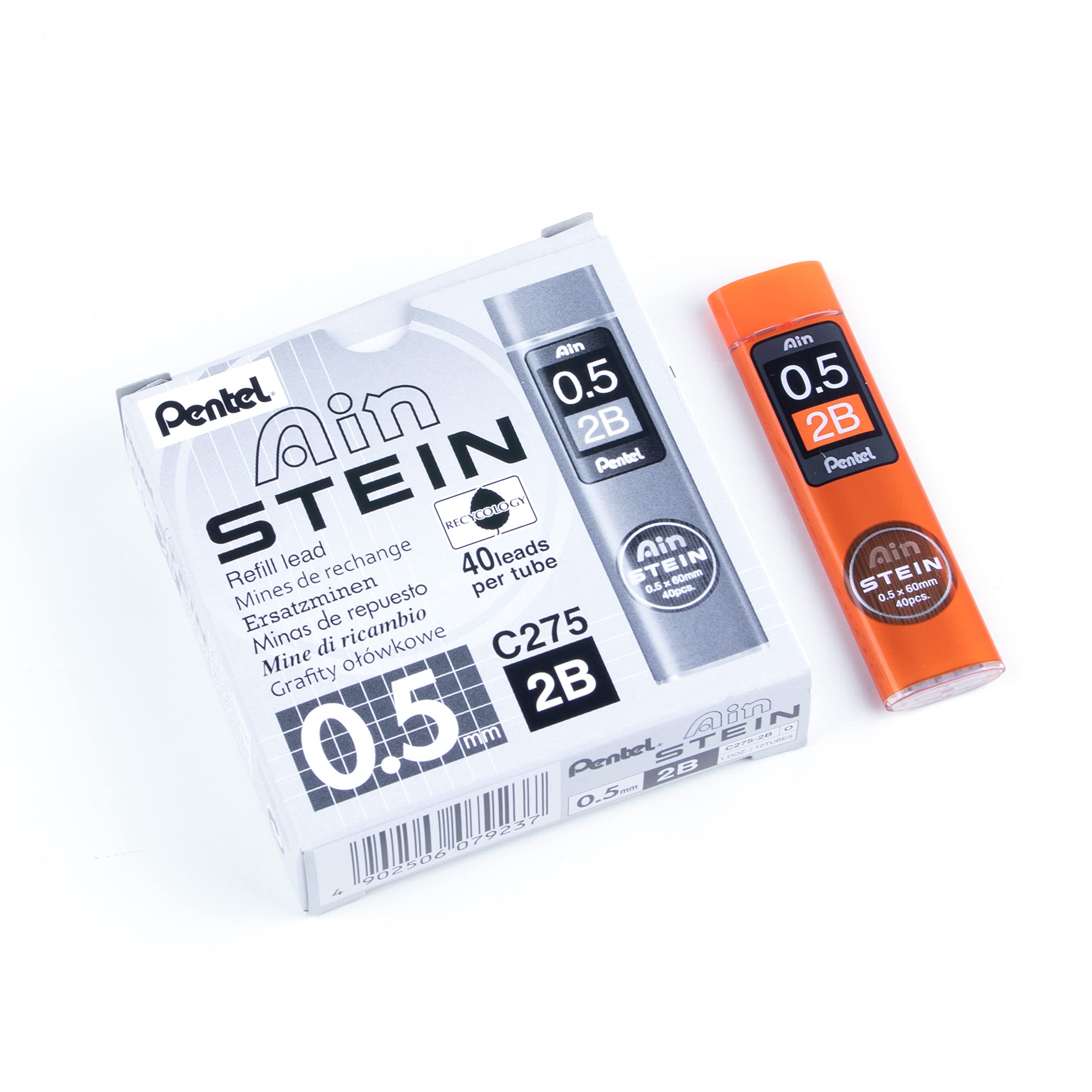 pentel-ain-stein-c275-2h-mines-pour-porte-mines-0-5-mm-2h-lot-de-12-tuis-de-40-m image 6