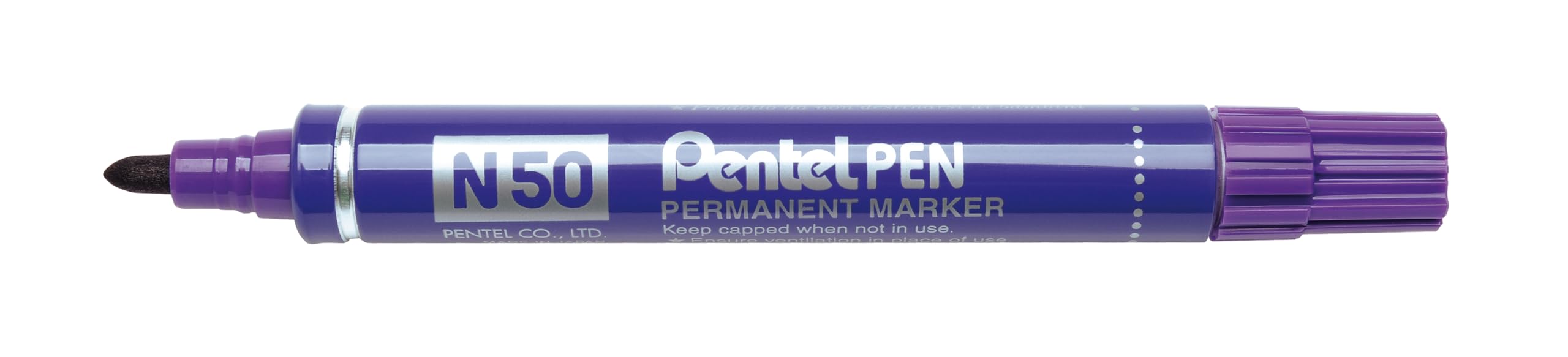 pentel-pen-n50-lot-de-12-marqueurs-permanents-pointe-moyenne-marron image 7