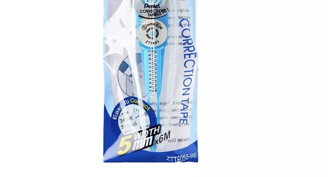 pentel-correction-tape-ztt605-ruban-correcteur-r-tractable-5-mm-x-6-m image 3