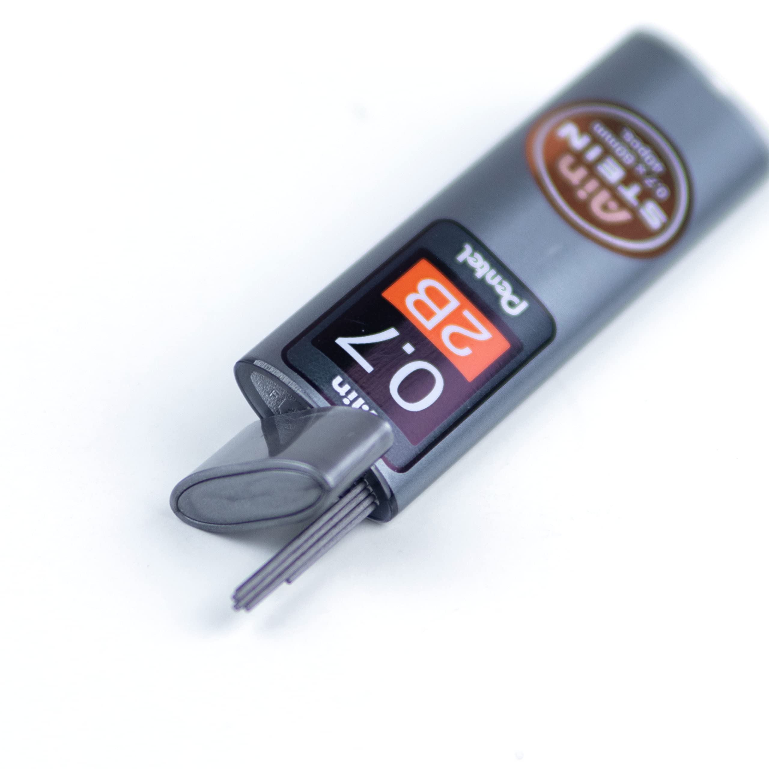 pentel-c277-2b-lot-de-12-tuis-de-40-mines-0-7-mm-2b-ain-stein image 5