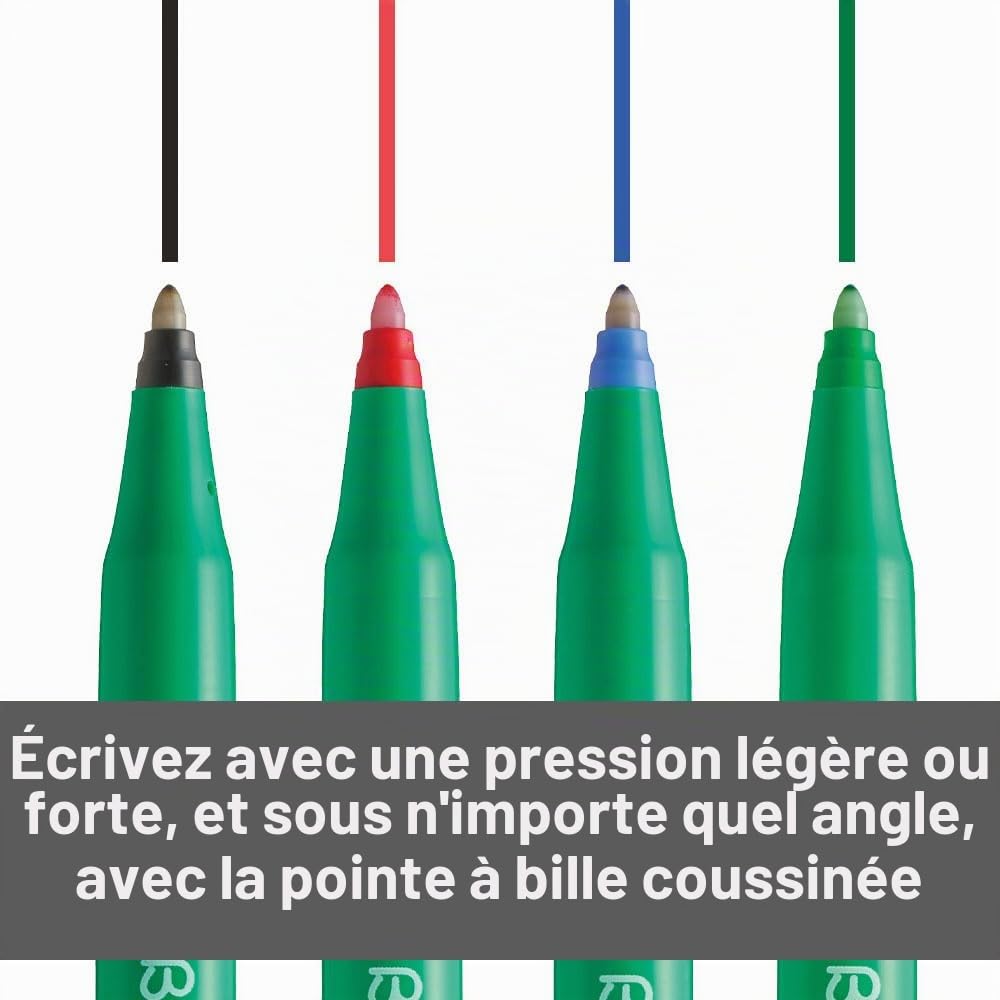 pentel-ball-r50-feutre-bille-0-8-mm-bleu-pack-de-12 image 4