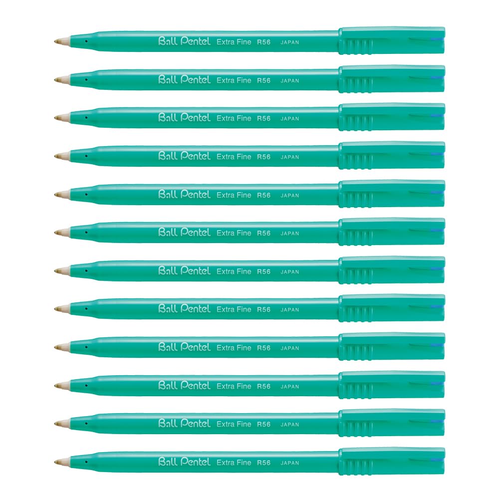 pentel-r56-feutre-bille-0-6-mm-noir-lot-de-12 image 8