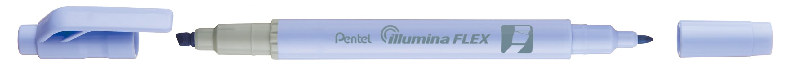 pentel-illumina-flex-slw11p-surligneur-bi-pointe-pastel-rose-lot-de-10 image 8