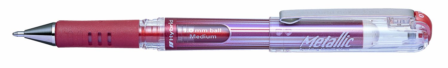 pentel-k230-me-roller-encre-gel-1-0-mm-marron-m-tallis-lot-de-12 image 1