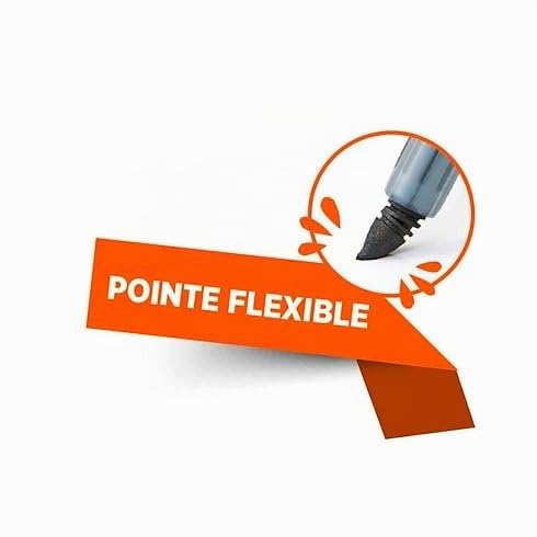 pentel-maxiflo-flex-feel-mwl5sbf-4-pochette-de-4-marqueurs-tableau-blanc-pointe- image 3