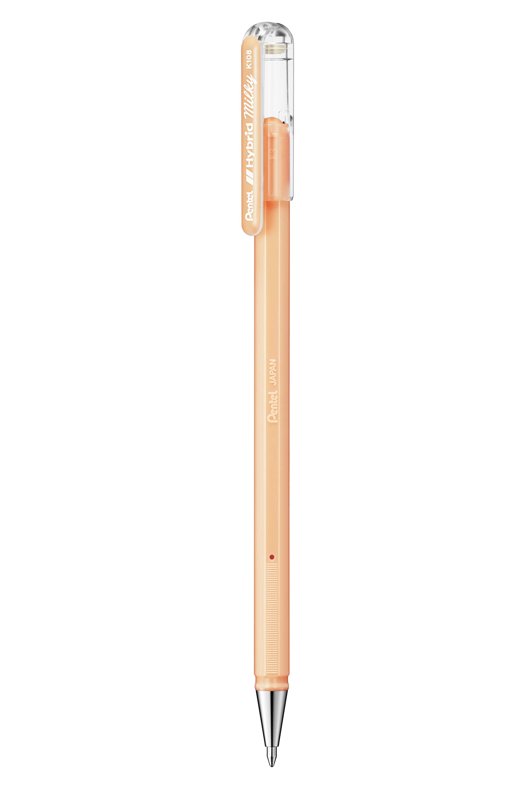 pentel-arts-hybrid-milky-k108-p-roller-encre-gel-pastel-pack-de-4-bleu-violet-or image 4