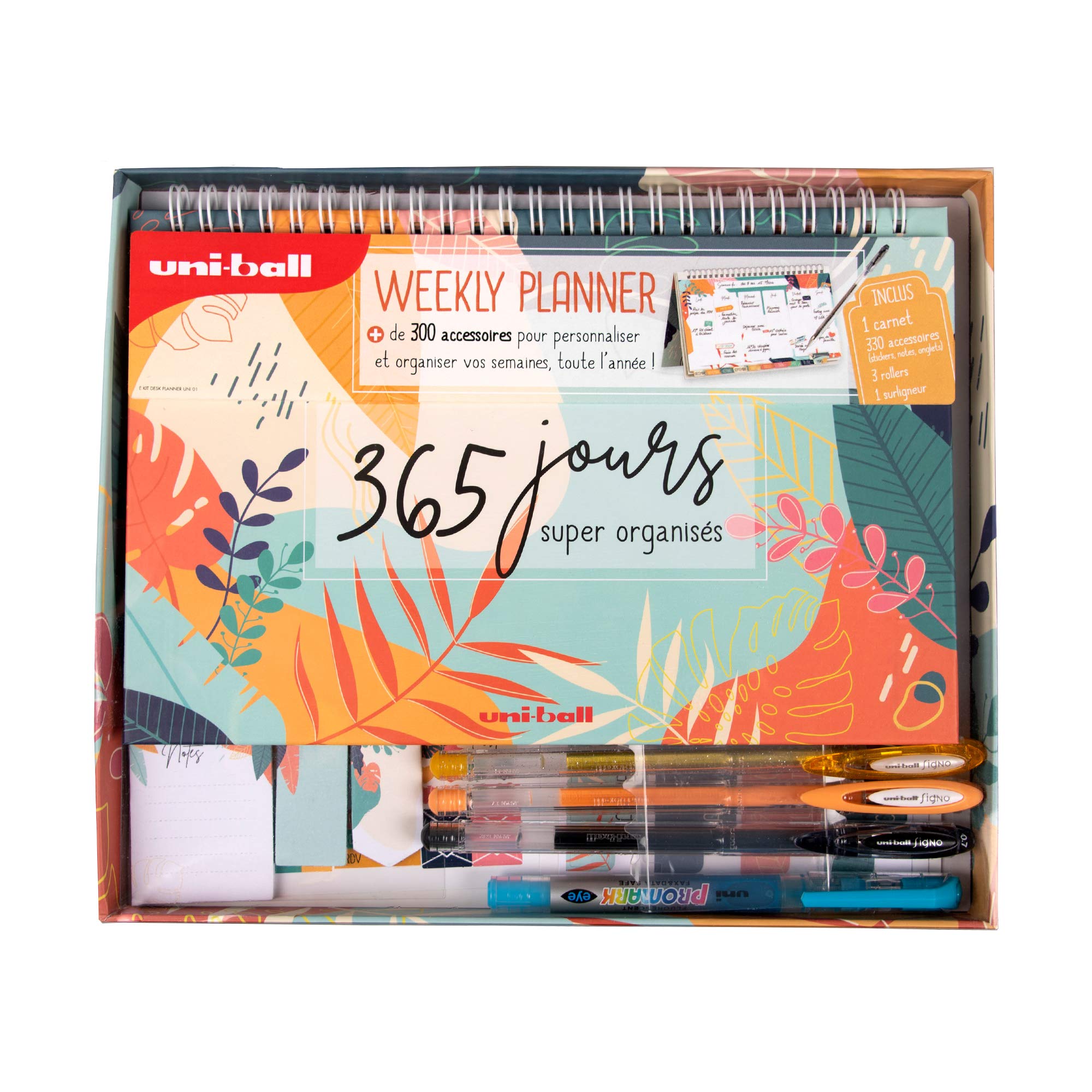 uni-ball-weekly-planner-agenda-hebdomadaire-non-dat-300-accessoires image 4