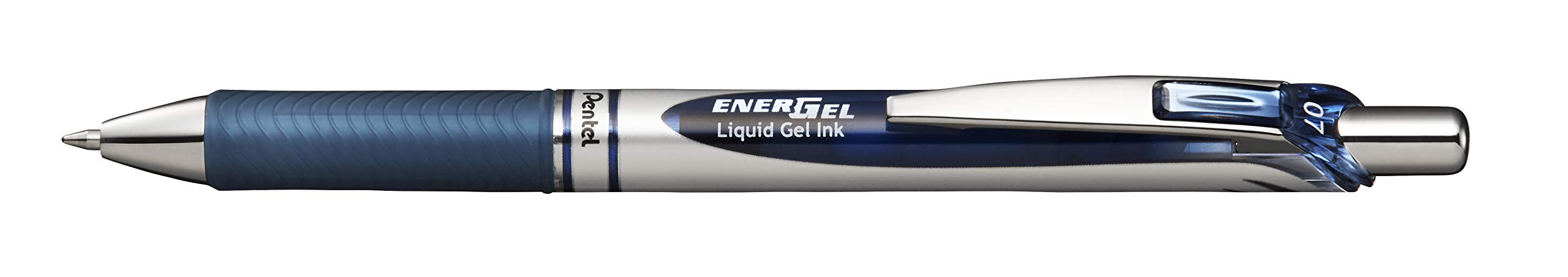 pentel-energel-bl77-pochette-de-4-rollers-gel-r-tractables-0-7-mm-noir-bleu-nuit image 3