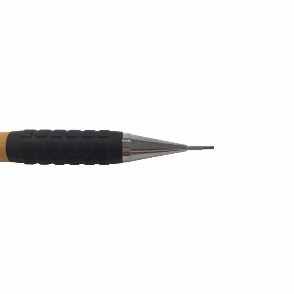 pentel-hi-graph-porte-mine-0-9-mm-canon-fixe-4-mm-corps-ocre-lot-de-12 image 4