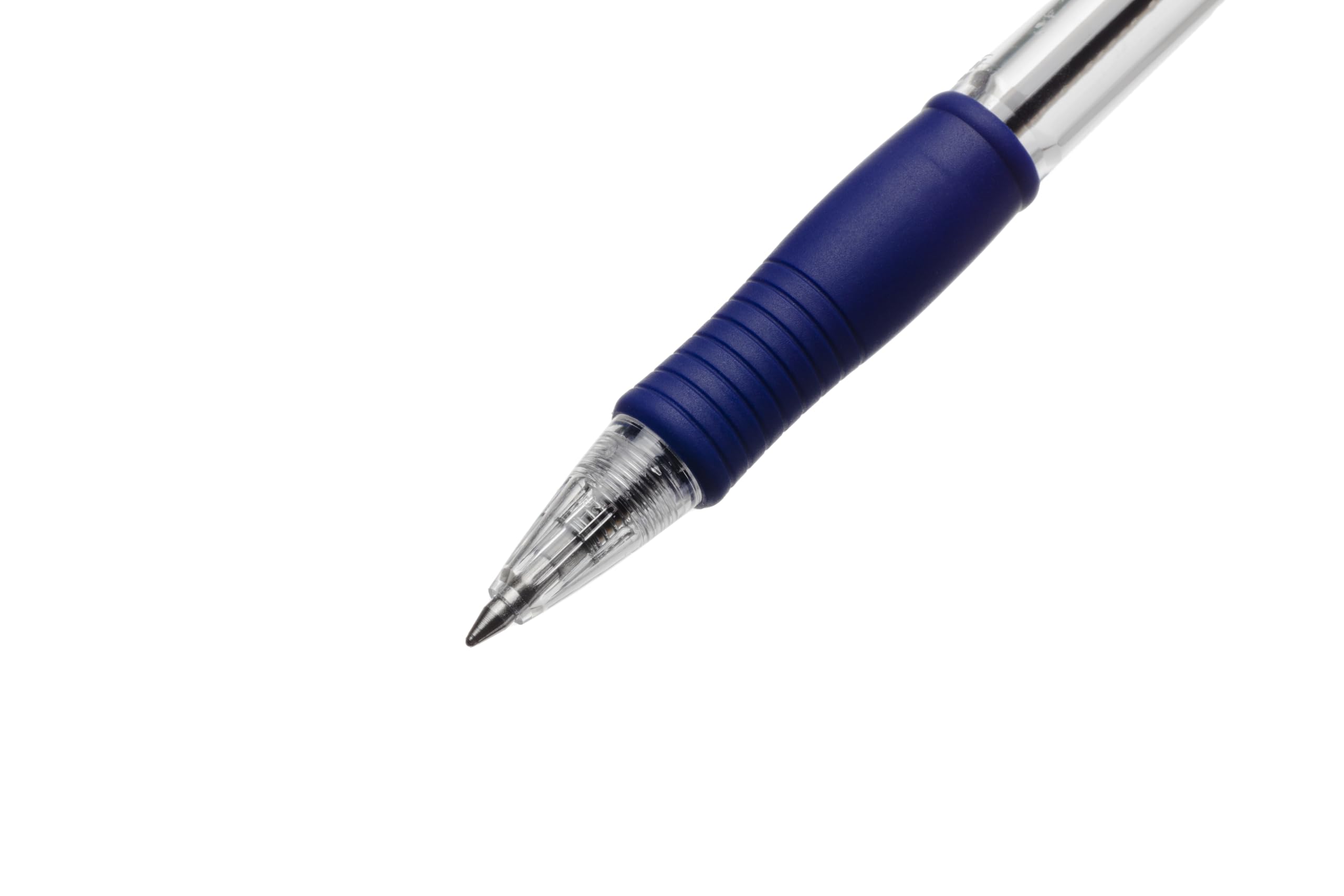 pilot-super-grip-stylo-bille-r-tractable-bleu-pointe-moyenne-1-mm-lot-de-4 image 3