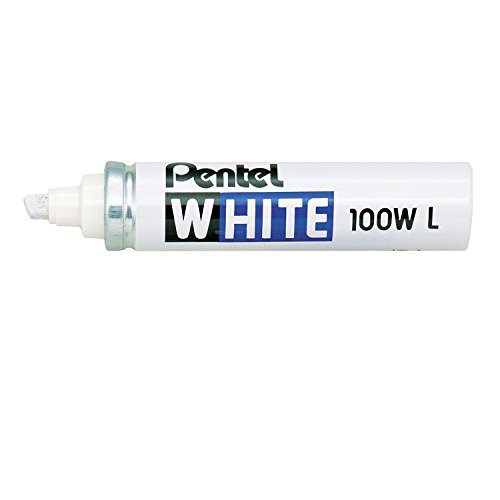 pentel-100-wl-white-marqueur-peinture-blanc-pointe-biseaut-e-7-mm image 4