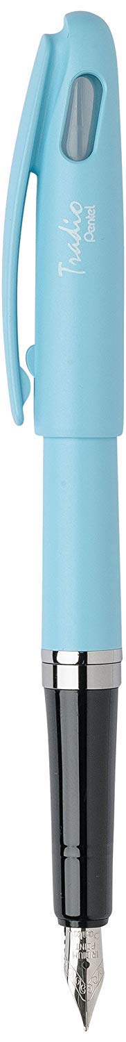 pentel-tradio-trf97-pastel-orange-lot-de-12-stylos-plume-encre-bleue image 6