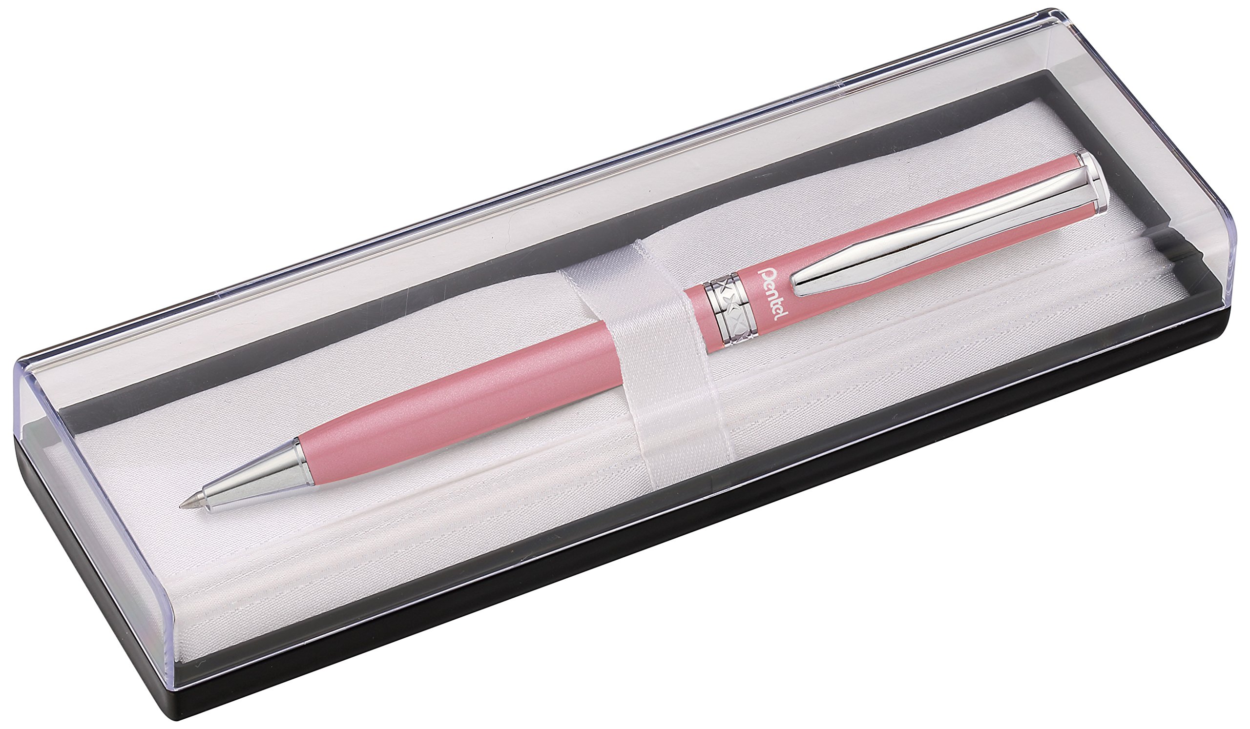 pentel-sterling-stylo-bille-r-tractable-cr-me-0-7-mm-noir image 7