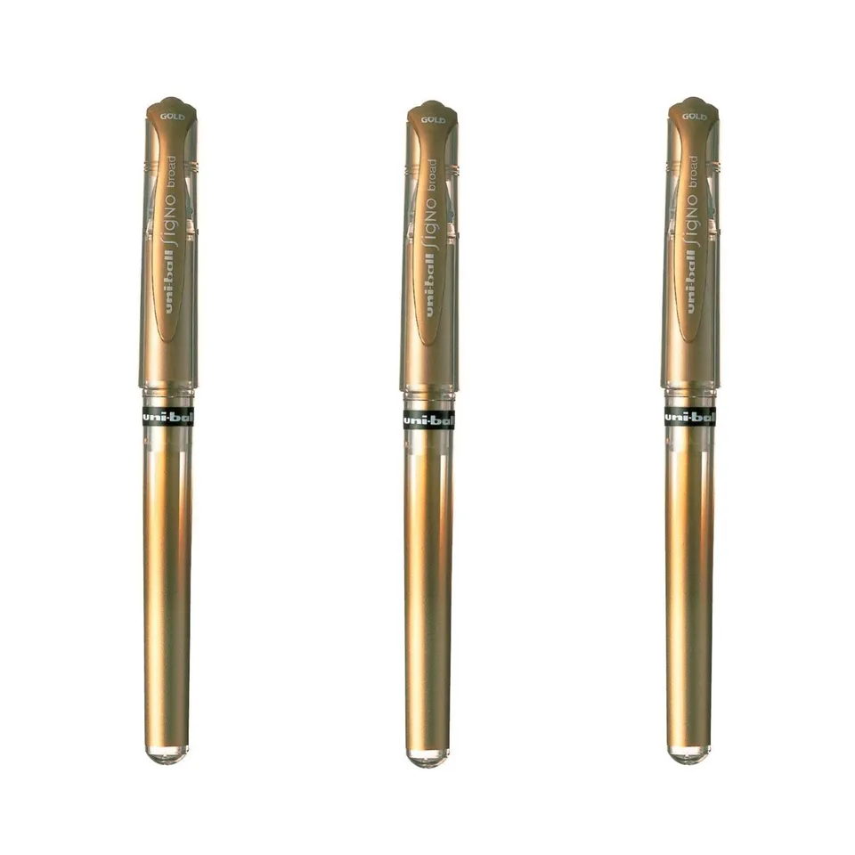 uni-ball-signo-um-153-roller-gel-large-1-0-mm-or-lot-de-3 image 1